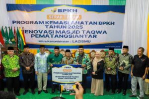 Wali Kota Diwakili Asisten, Zainal Siahaan Hadiri Serah Terima Renovasi Masjid Taqwa Pematangsiantar