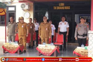 Pemko Gunungsitoli Hadiri Upacara Gelar Pasukan Operasi “Keselamatan Toba-2026”