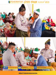Bupati Batu Bara Memimpin Langsung Pelaksanaan Tradisi Kenduri Mogang dan Mandi Balimau