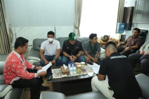 Wali Kota Wesly diwakili Sekda Junaedi Sitanggang Terima Audiensi dan Unjuk Rasa HMI