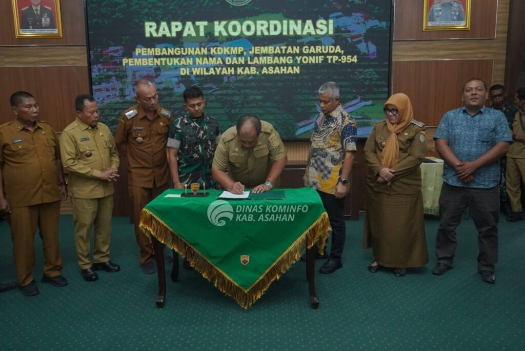 Bupati Asahan Dukung Pembentukan Yonif TP-954 “Naga Berkisar” dan Pembangunan KDKMP