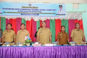 Musrenbang Kecamatan Sipahutar, Pemkab Tapanuli Utara Harapkan Penyelarasan Dengan Kebijakan Pusat