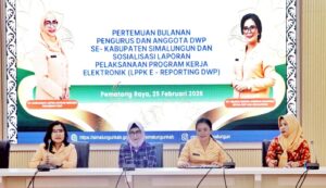 Penasehat DWP Simalungun: Junjung Tinggi Nilai Kebersamaan, Kekompakan dan Integritas