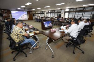 Wesly Diwakili Asisten Zainal Siahaan Mengikuti FGD Bersama Pimpinan BI dan Distributor