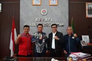 Bupati Humbang Hasundutan Terima Kunjungan Wakil Ketua Yayasan Santo Thomas Bahas MoU Bidang Pendidikan dan Pertanian