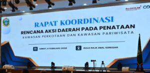 Pemkab Tapanuli Utara Hadiri Rakor Penataan Kawasan Perkotaan dan Pariwisata