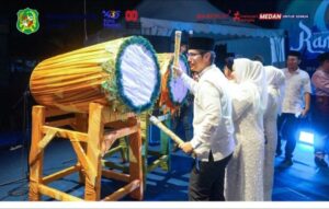 Walikota Medan Resmikan Pagelaran Ramadhan Fair XX di Taman Sri Deli
