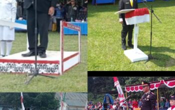 Paskibraka SMA Negeri 1 Silou Kahean Spektakuler, Formasi Warnai HUT ke-81 RI