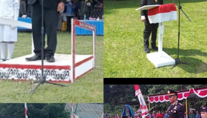 Paskibraka SMA Negeri 1 Silou Kahean Spektakuler, Formasi Warnai HUT ke-81 RI