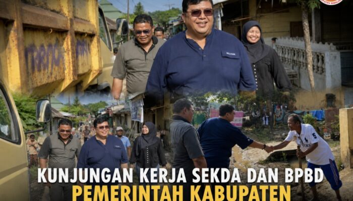 Pasca Banjir Pasar Bawah Serbalawan, Pemkab Simalungun Segera Akan Normalisasi Sungai Sikkam