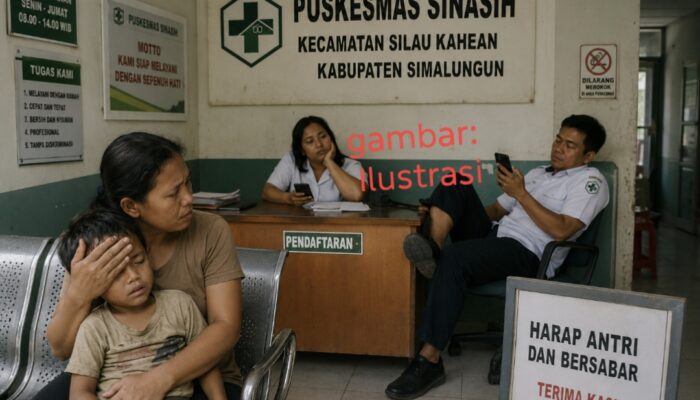BALITA KEJANG DATANG MINTA PERTOLONGAN, PUSKESMAS SINASIH MALAH BIKIN WARGA MURKA: OBAT TAK SIAP, KUNCI DIPERTANYAKAN!