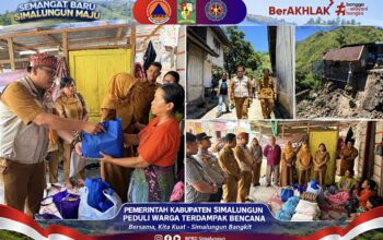 Bupati Simalungun Melalui BPBD Bergerak Cepat Melakukan Penanganan Bencana di Haranggaol